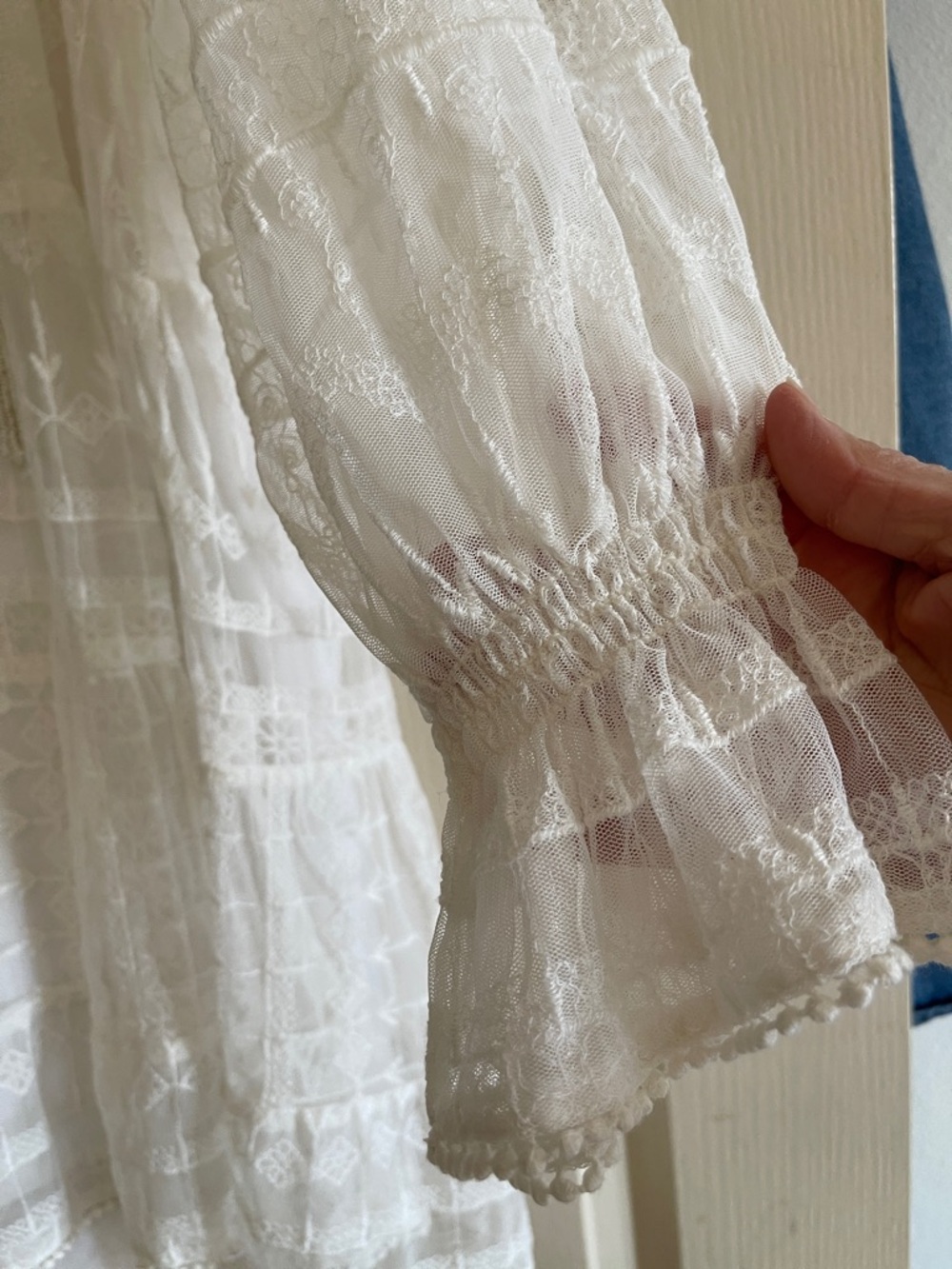 Zara lace white dress - Picture 6 of 9